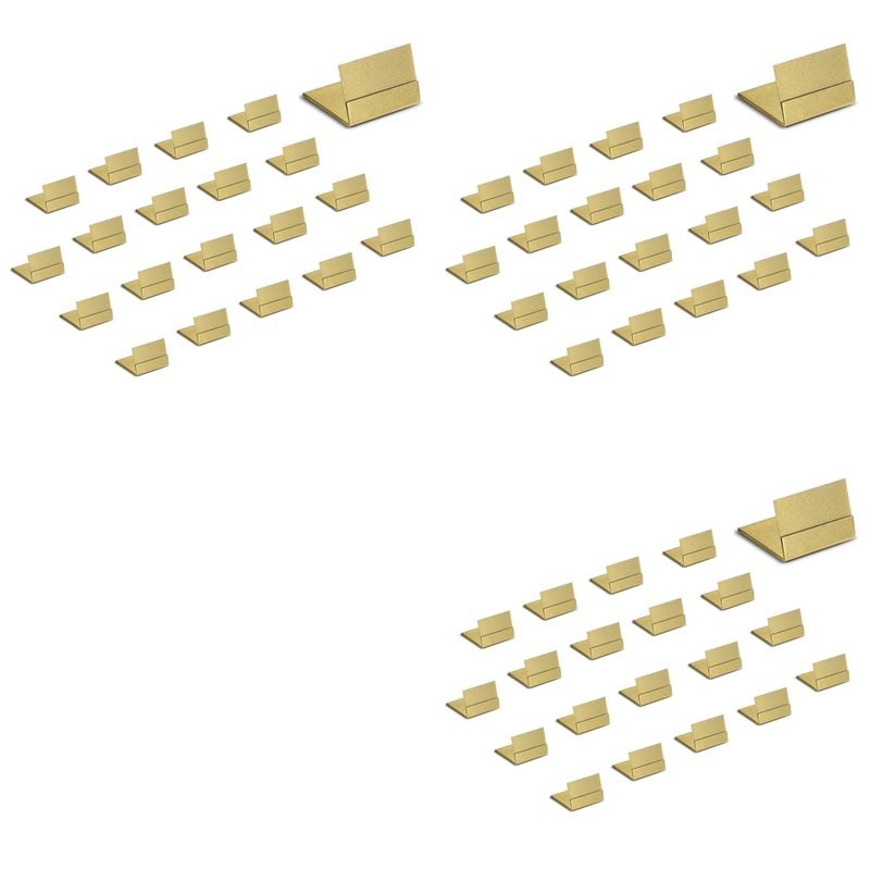 Table Number Gold - 【Gran oferta】Soportes dorados para números de
