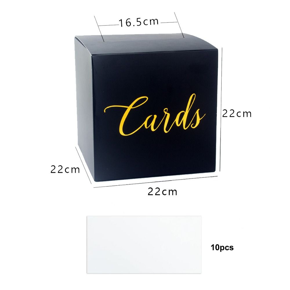 Caja de Almacenamiento Blanca  - Wedding Card Box reseña y precio