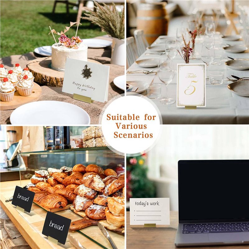 【Gran oferta】Soportes dorados  - Table Number Gold reseña y precio