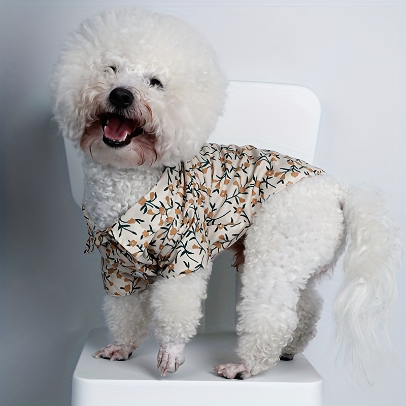 Ropa floral para mascotas, cam - Good Floral & Wedding Decor Supply reseña y precio