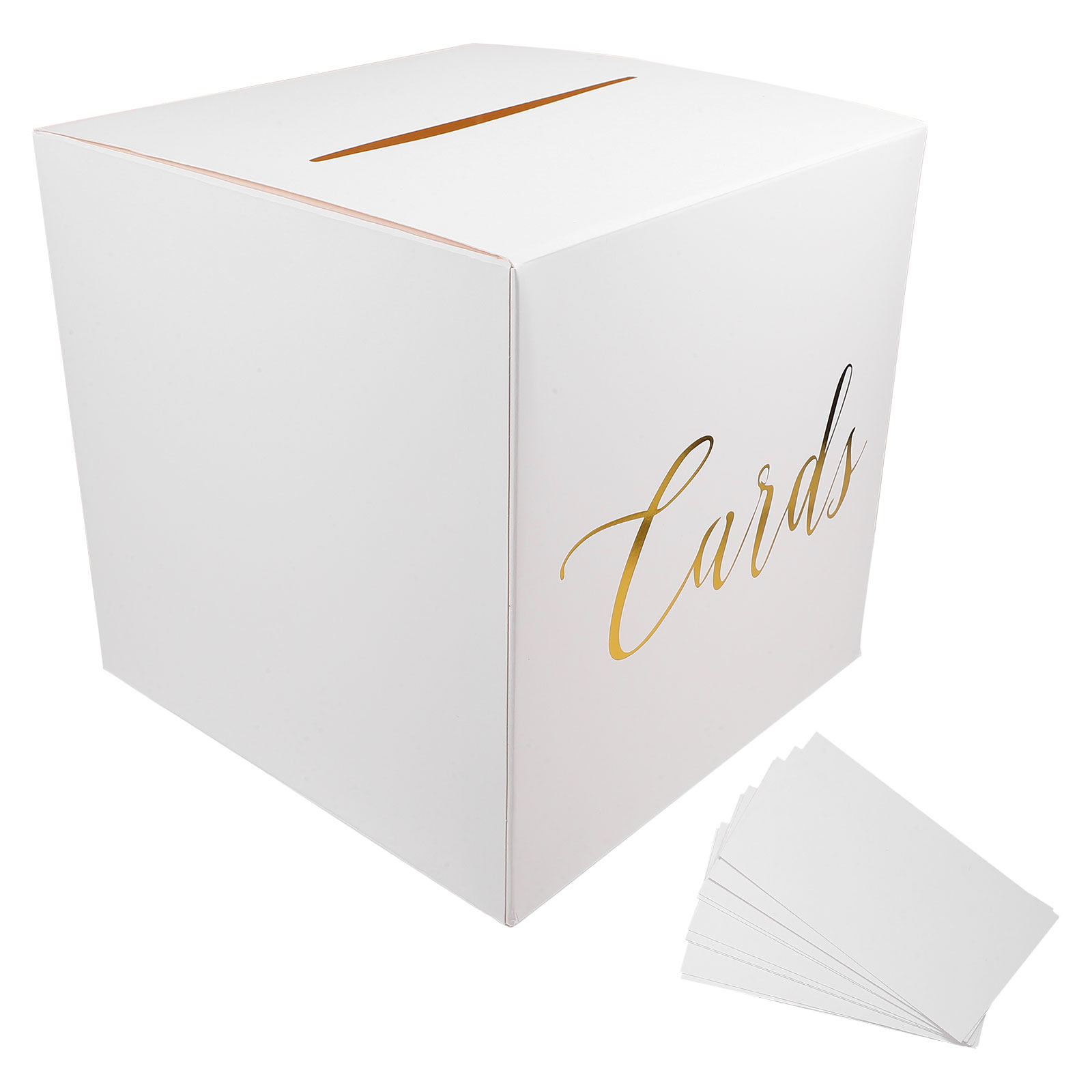 1 juego de cajas de cartón par - Wedding Card Box reseña y precio