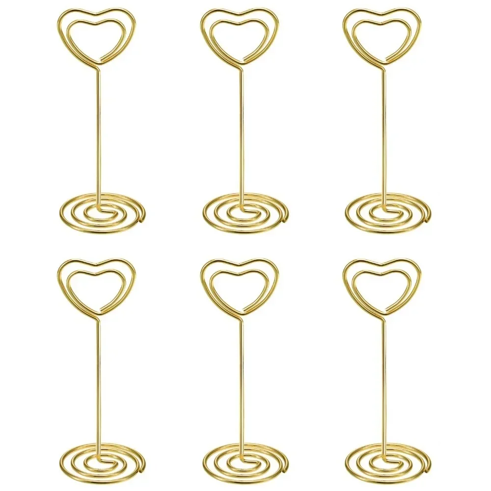 10 Uds. Portatarjetas con form - Table Number Gold reseña y precio